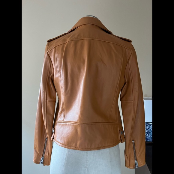 Brand New! Coach! Moto Jacket, Leather Jacket! - Picture 6 of 10